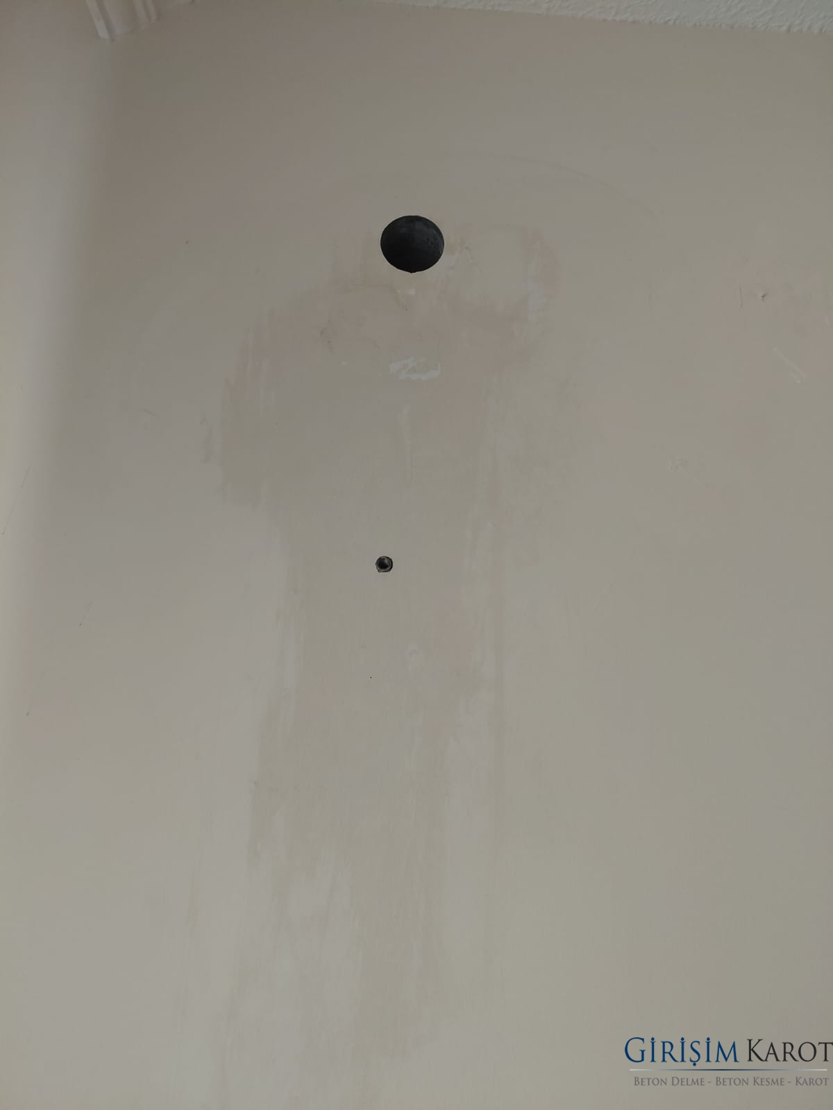 Klima Gideri İçin Su Tahliyeli Karot Delme